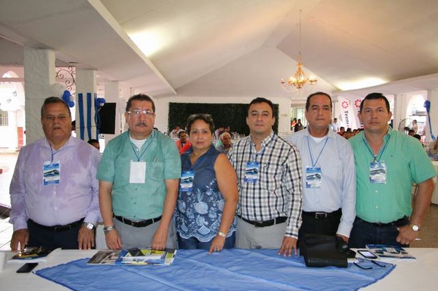 David Fernando Bonilla, Manuel Salvador Gómez, Armando Cuellar Arteaga y Carlos Barrera